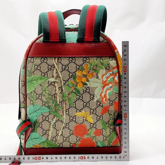 Gucci BackPack Bag Sherry Line Brown PVC mon-924-090925 - Picture 2 of 16
